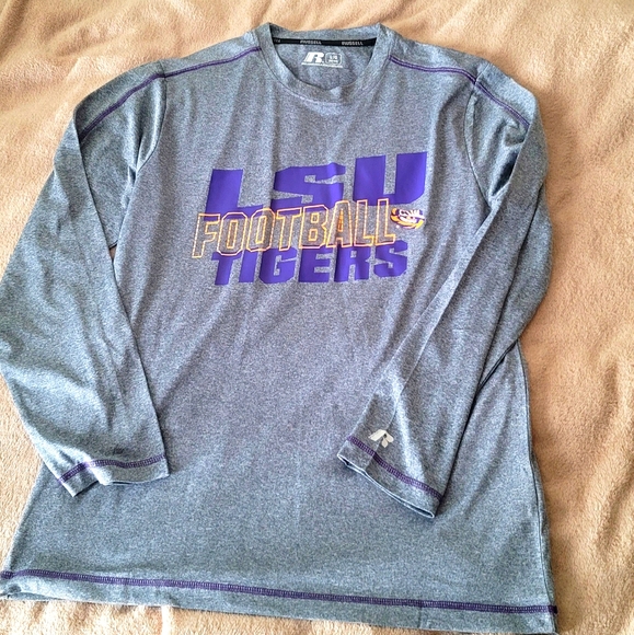 lsu long sleeve dri fit